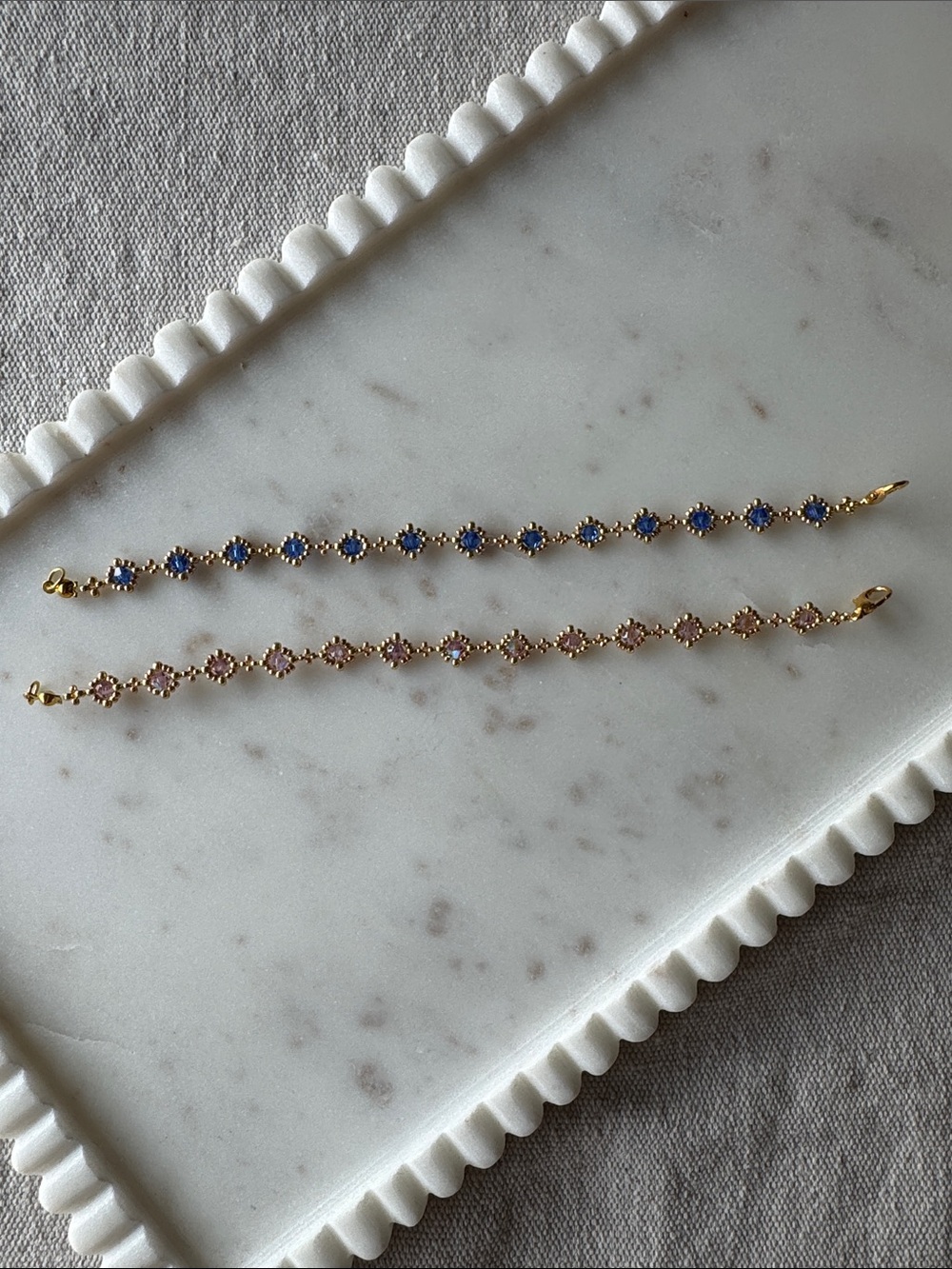 Miyuki Gold Seed Bead Woven Bicone Halo-Style Handmade Bracelet 7 Inches